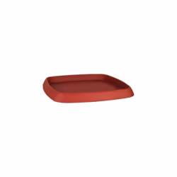Présentation Dimensions : 17,5 x 17,5 x 1,7 cm Matériau : Polypropylène Couleur : Rouge rubis Convient pour pot carré : 20 cm ...