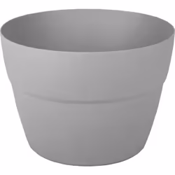 Pot Balcon EDA 8L - Gris Ce pot balcon gris avec puits d'évacuation d'eau et au système de fixation breveté aménagera votre b ...