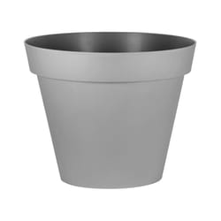 EDA - Pot rond Toscane Ø30cm 10L gris béton