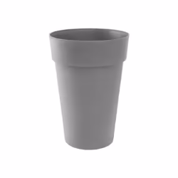 EDA - Vase haut Toscane - Gris béton - 67 l - 65 cm Coups de coeur garantie! La série toscane de pots de fleurs colorés est f ...