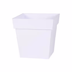 Description générale Ce pot de fleurs carré TOSCANE de 50 cm de la marque EDA, en blanc, est un choix parfait pour embellir v ...