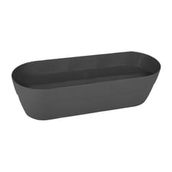EDA - Jardinière Cancun - Gris anthracite - 38 l - 80 cm