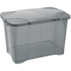 EDA PLASTIQUE Coffre de rangement avec couvercle à charnière ClipBox 60 L - 60