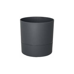 Pot Rond Polypropylène Aquaduo Diam.24.3 Cm Gris Anthracite - EDA