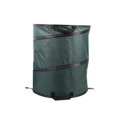 Eda - Sac De Ramassage Pop Up 117 L - Sac À Déchets De Jardin Pliable - Waterproof - 3 Anses - Ø 50 X H.60 Cm - Vert