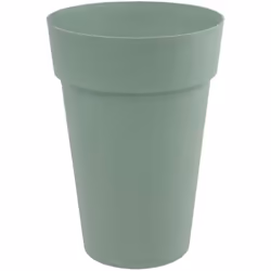 Description générale Les pots de fleurs de la gamme Toscane, fabriqués en France, sont conçus en plastique injecté, offrant r ...