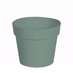 Présentation Pot de fleur Toscane 3 litres Ø 20 x 17 cm Vert Laurier EDA