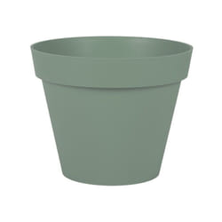 EDA - Pot polypropylène 13613 v.la Diam.30 L.0 x H.24 cm vert laurier