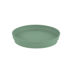 EDA - Soucoupe Ø15 cm pour pot de fleur Toscane Ø20 cm - Vert Laurier