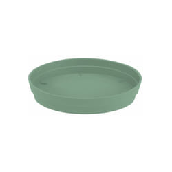 Soucoupe Ø22cm pour pot de fleur Toscane pop Ø30cm - Vert Laurier