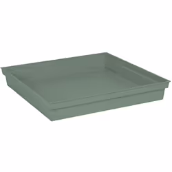 Soucoupe pour pots de fleurs carrées Toscane Elle convient pour les pots de fleurs carrées Toscane de la marque EDA - Dimensi ...