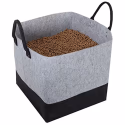 Le sac à granulés en feutrine Jura Montania, avec ses dimensions compactes de 40 x 40 x 40 cm, est spécialement conçu pour le ...