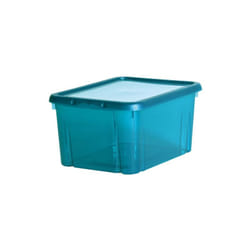 EDA - Boîte de rangement Funny box 8l bleu canard