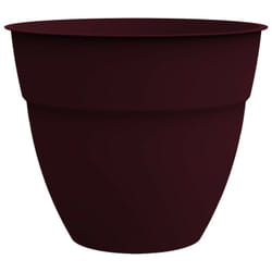 Pot de fleur rond Osaka Ø 40 x H.34,3 cm Rouge bourgogne - Eda