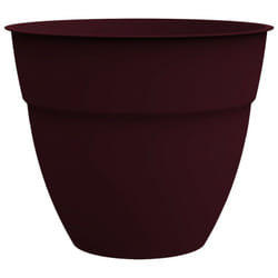 EDA - Pot de fleur rond Osaka ø 50 x H.42,9 cm Rouge bourgogne