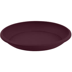 Soucoupe Osaka ø 38 cm pour pot Osaka ø 50 cm - Rouge bourgogne EDA