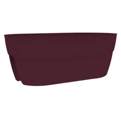 EDA - Balconnière cavalière Osaka 56 x 30 cm Rouge bourgogne