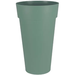 Pot de fleur rond Toscane Ø 48 x H.80 cm - Vert Laurier - Eda