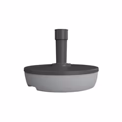 Dim.ø49.5x14.5cm. A remplir. 20kg rempli d'eau. 32kg rempli de sable, tige rangée dans la base. CARACTERISTIQUESOpérateur éco ...
