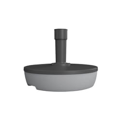 EDA - Pied de parasol rond 20l à remplir gris béton