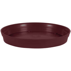 EDA - Soucoupe ø 34.50 cm pour pot ø 44, 46 et 48 cm - Rouge bourgogne