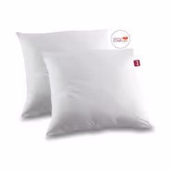 Ces oreillers vous transporteront dans un univers de chaleur grâce a leur garnissage Ultima Confort® a fort pouvoir calorifiq ...