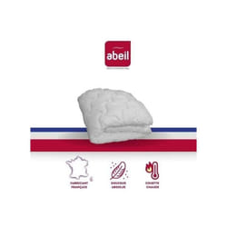 Les Tendances - abeil Couette chaude Douceur Absolue 220x240 cm blanc