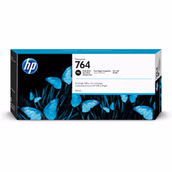 HP 764 cartouche d'encre DesignJet noir photo, 300 ml, Encre à pigments, Encre à colorant, 300 ml, 1 pièce(s)