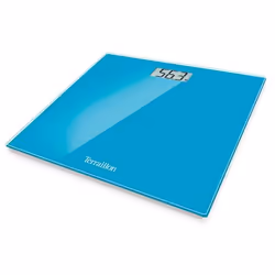 Terraillon TX1500, Pèse-personne électronique, 150 kg, 100 g, Bleu, kg, Carré
