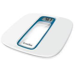 Terraillon Window Vocal Ovale Bleu, Blanc Pèse-personne électronique