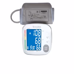 Terraillon TENSIOMETRE BRAS-13829, Bras supérieur, Automatique, Gris, Blanc, 2 utilisateur(s), 22 - 42 cm, LCD