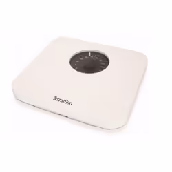 Terraillon BMA73000WH, Pèse-personne mécanique, 150 kg, 1 kg, Blanc, kg, Rectangle