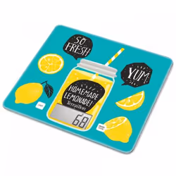 Terraillon T1040, Pèse-personne électronique, 1 g, Vert, kg, lb, Carré, Verre