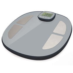 Terraillon POP EASY VIEW Ovale Gris Pèse-personne électronique