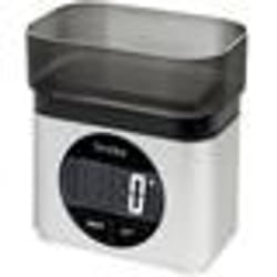 Terraillon BA22 Noir, Blanc Comptoir Rectangle Balance de ménage électronique
