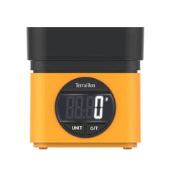 Terraillon BA22 Noir, Jaune Comptoir Balance de ménage électronique