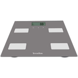 Terraillon Control Fit Carré Gris Pèse-personne électronique