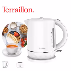 Terraillon Diamant bouilloire 1,5 L 2200 W Blanc