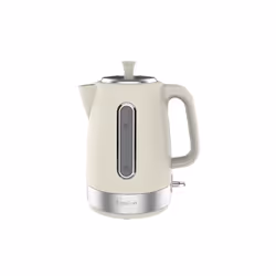 Terraillon Sunrise, 1,7 L, 2200 W, Crème, Plastique, Acier inoxydable, Indicateur de niveau d'eau, Sans fil