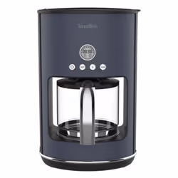 Terraillon NEW MOON, Machine à café filtre, 1,25 L, Café moulu, 1080 W, Bleu foncé