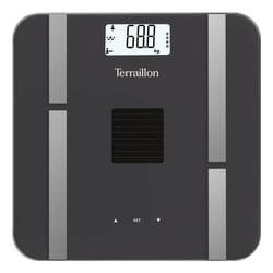 Terraillon Sun Power Fit Carré Noir Pèse-personne électronique