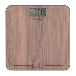 Pèse-personne électronique sans piles - Terraillon - POWER FREE NATURA NOYER Dynamo pour alimenter Jusquà 180Kg Précision 50g