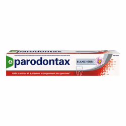 Dentifrice - Parodontax - Blancheur - 75ml - Fluor - Réduit plaque bactérienne
