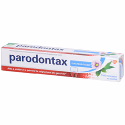 Dentifrice - Parodontax - Fraîcheur Intense - 75ml - Fluor - Anti-saignement des gencives