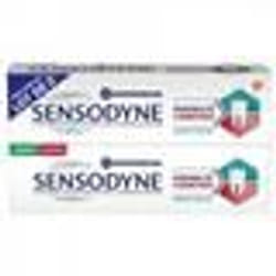 Sensodyne Dentifrice Sensibilité et Gencives Menthe Fraiche Lot de 2 x 75ml