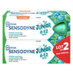 Sensodyne Dentifrice Junior 2 x 50 ml
