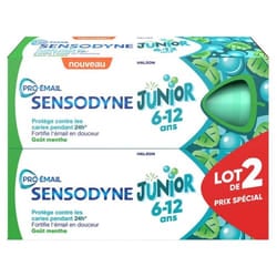 Sensodyne Pro-Émail Dentifrice Junior Lot de 2 x 50 ml