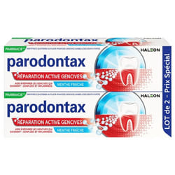 Parodontax Dentifrice Réparation Active Gencives Lot de 2 x 75 ml