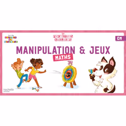ISBN Ma pochette de maths CM - Les Pochettes Ateliers - Boîte de manipulation et de jeux - Ed. 2022, Éducatif, Français, 24 p ...
