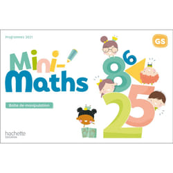 Mini-Maths Grande section - Boîte de matériel de manipulation - Ed. 2022 (Coffret)